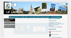 Desktop Screenshot of mairie-lalandelle.fr